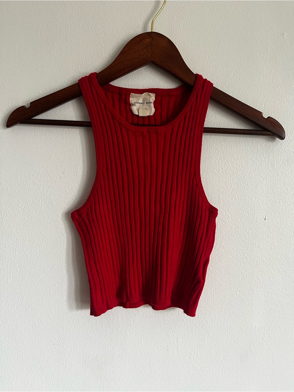 Silence + Noise Ribbed Tank Top